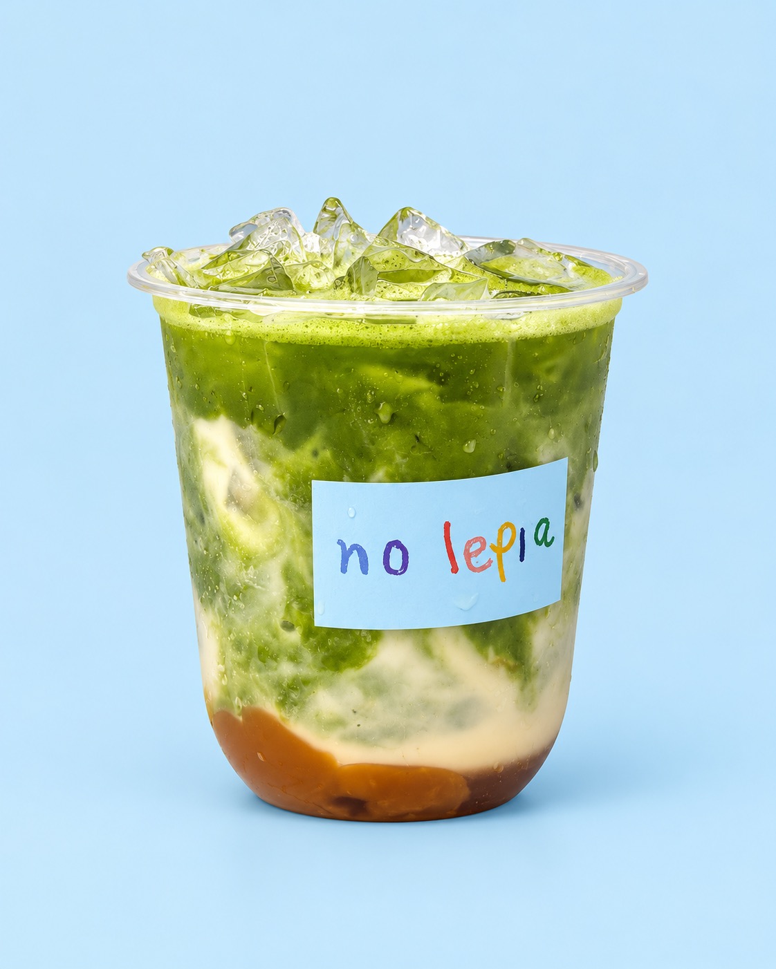 Caramel apple matcha