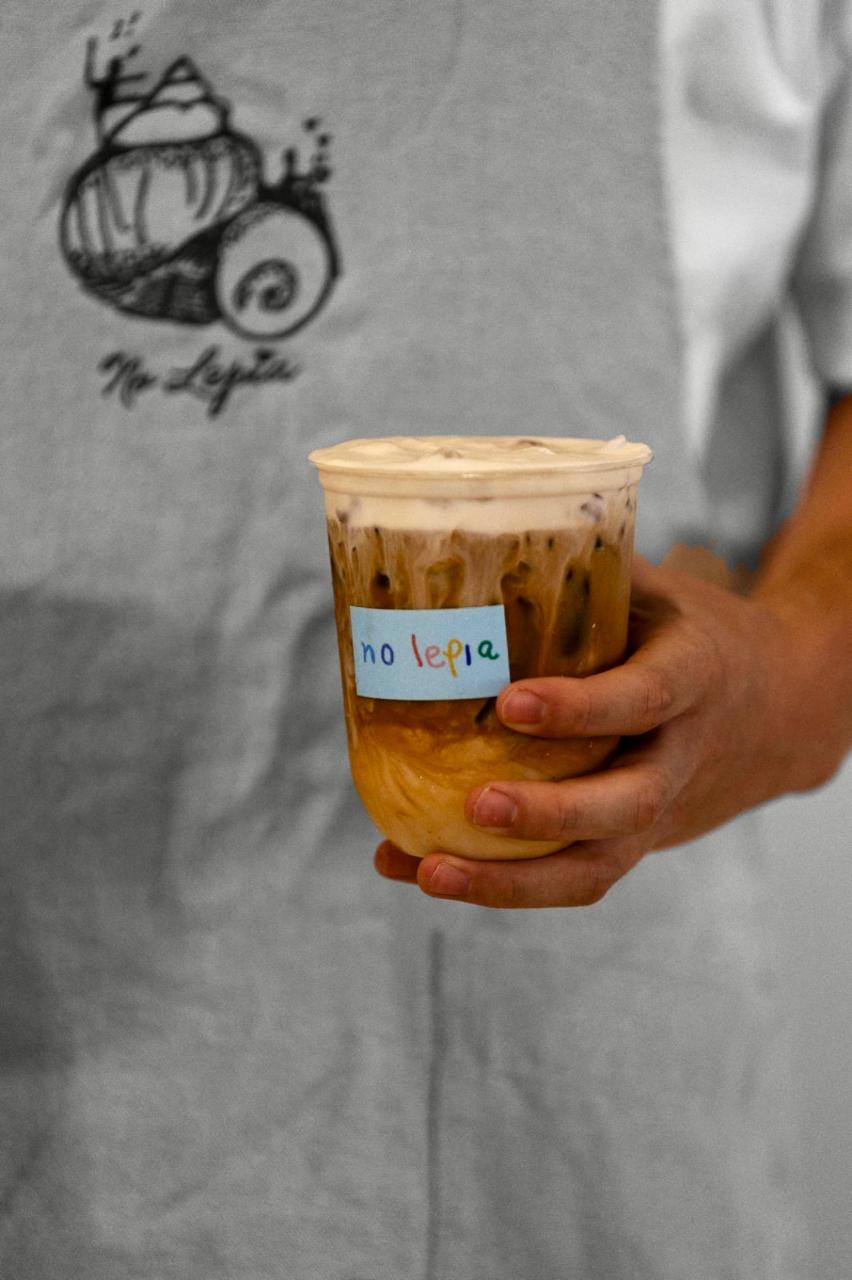 We now have 16 oz cups — for our specialty iced drinks.